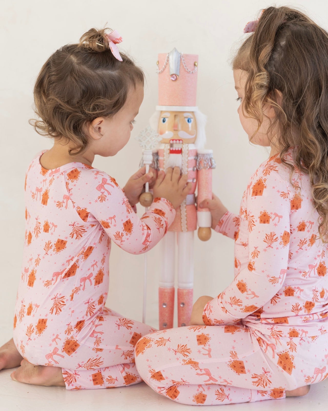 Pink Gingerbread | Bamboo Two Piece Pajamas