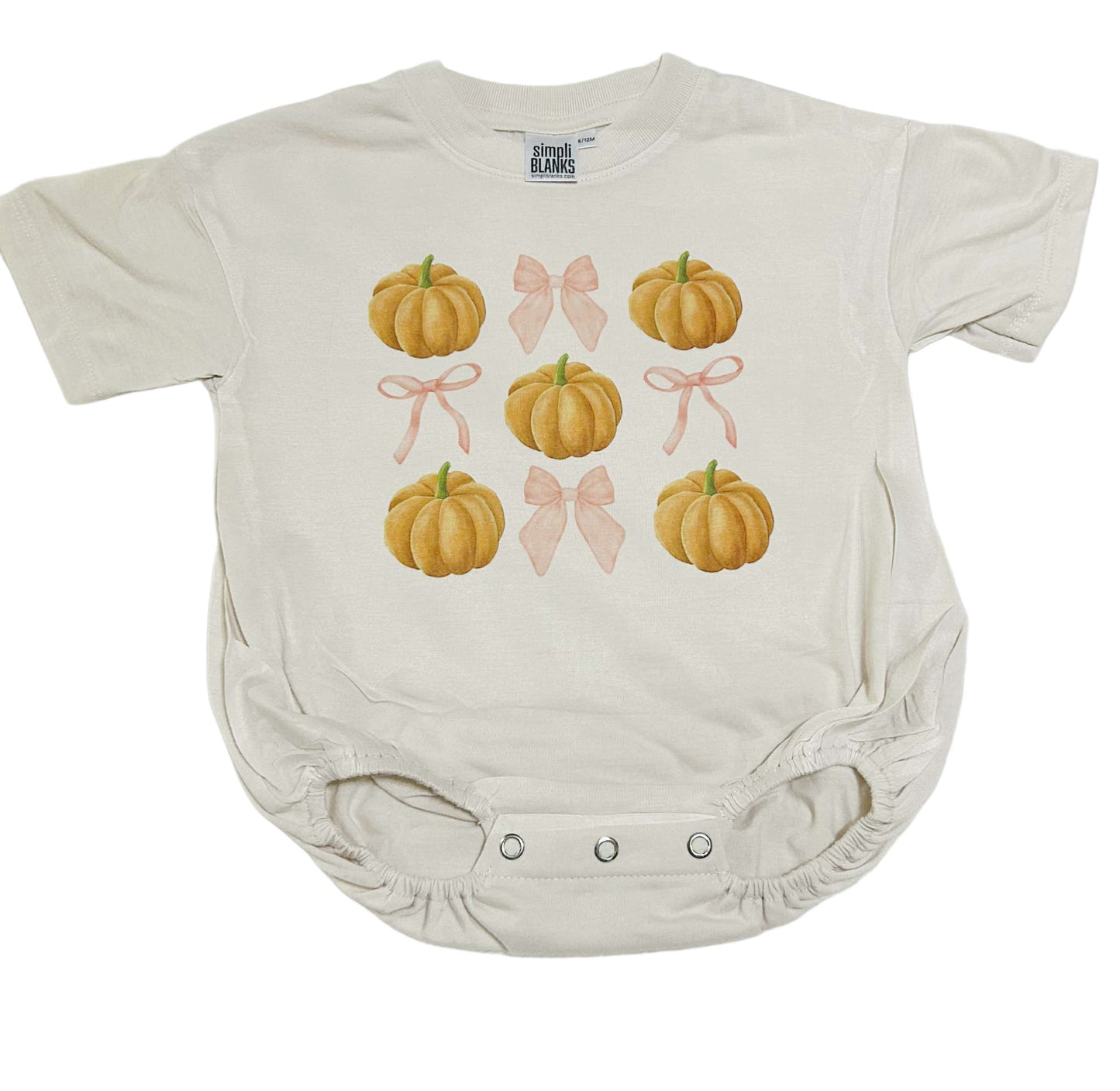 Pumpkins & Bows Bubble
