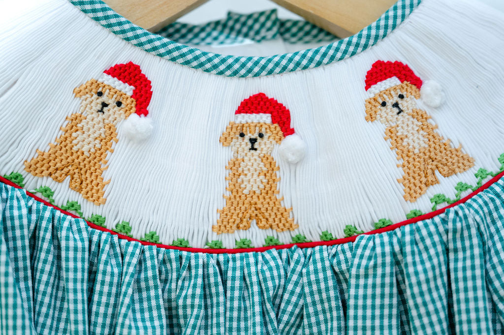 Santa Dogs Birdie Bubble