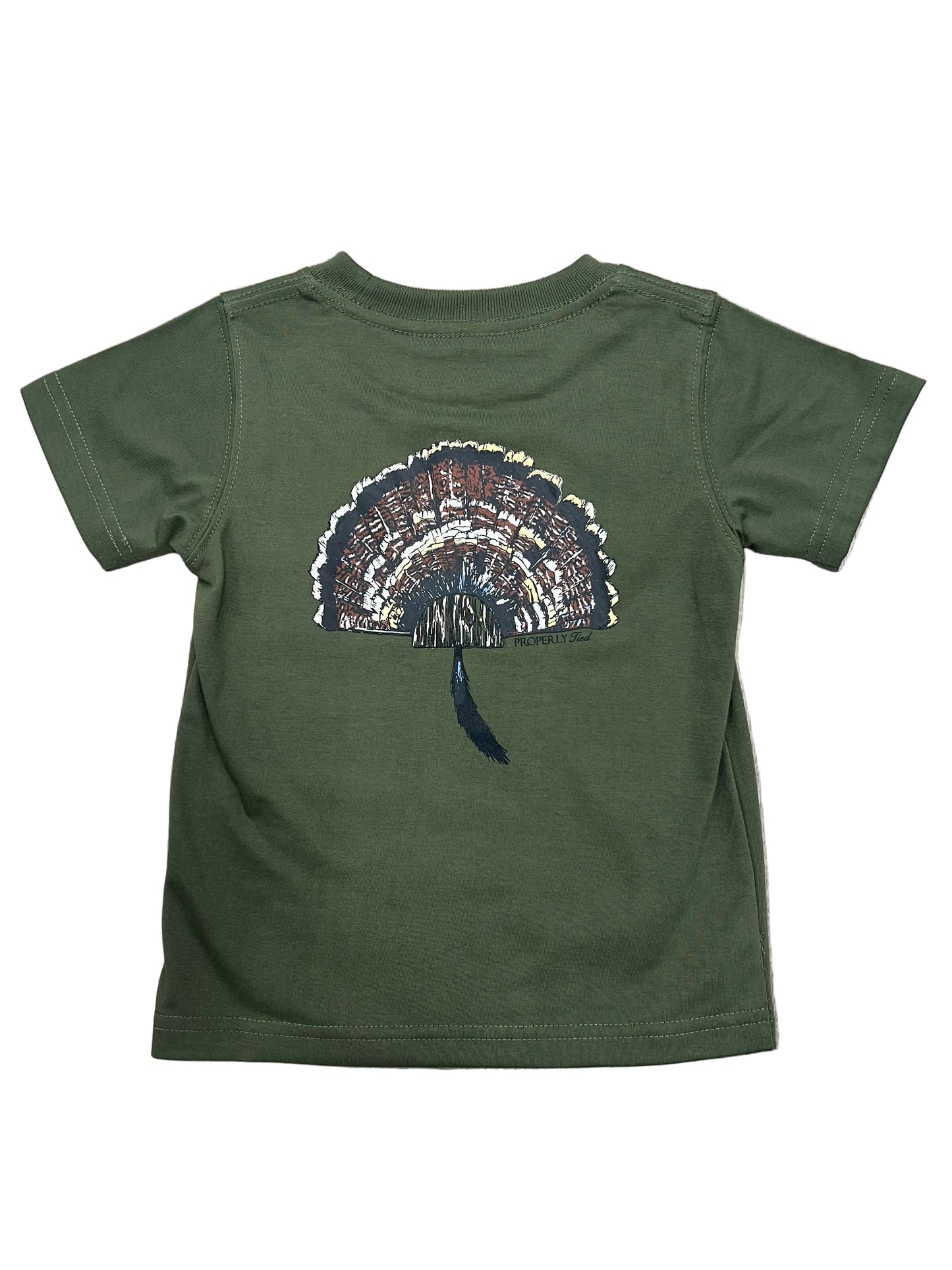 Boys Turkey Mount SS Olive