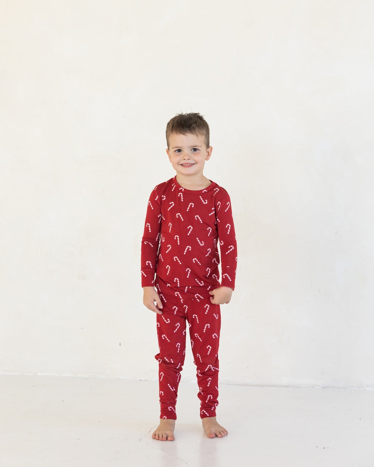 Candy Cane | Bamboo Two Piece Pajamas
