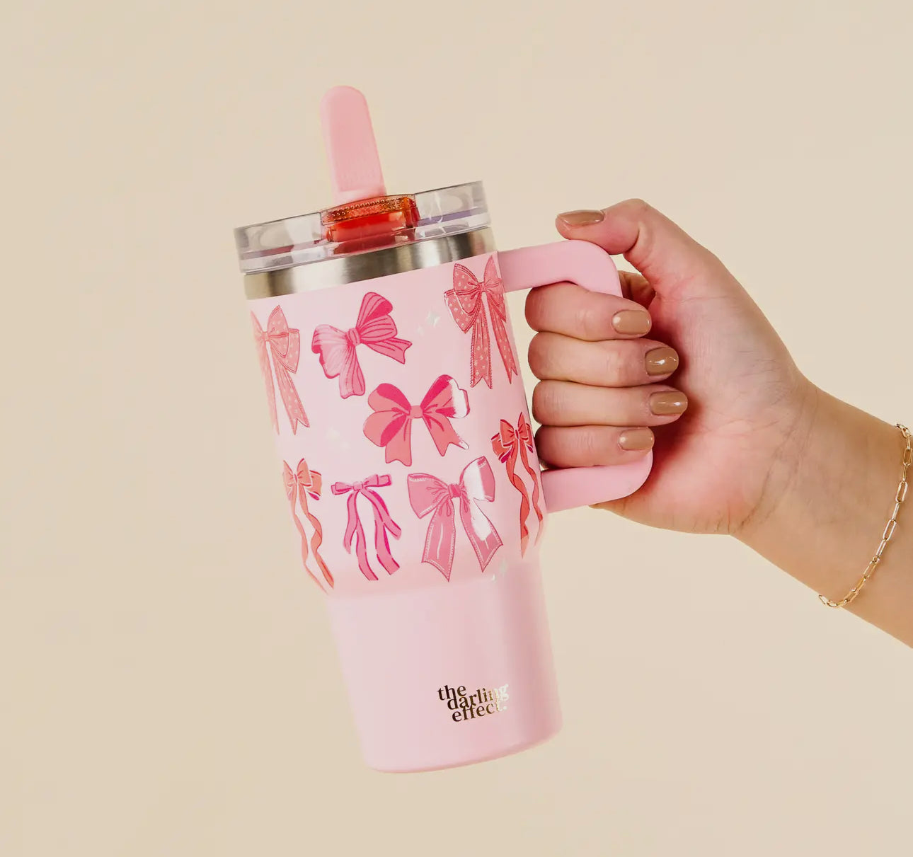 Blushing Bows Tumbler