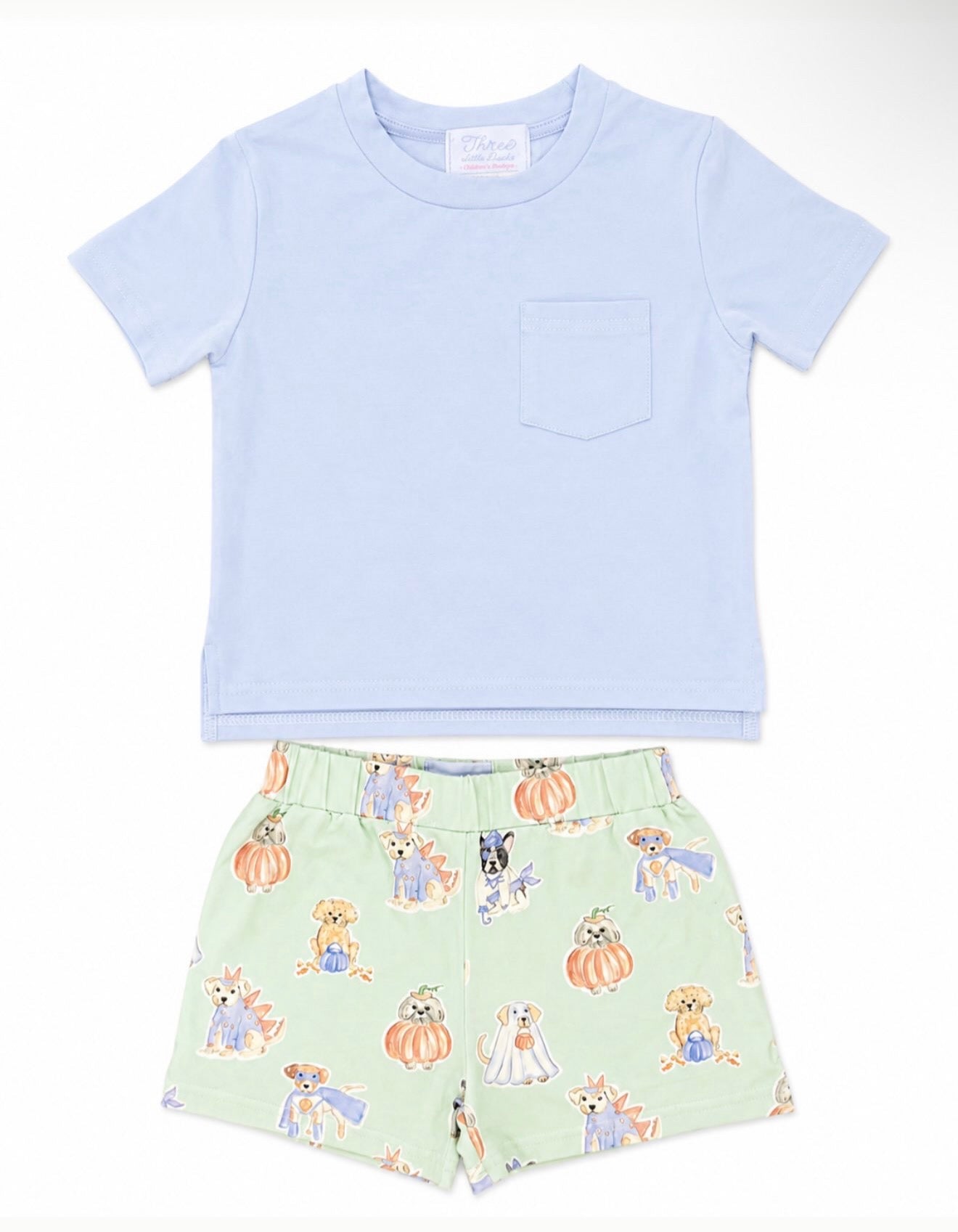 Covington Crewneck W/ Stafford Shorts- Trick or Treaters