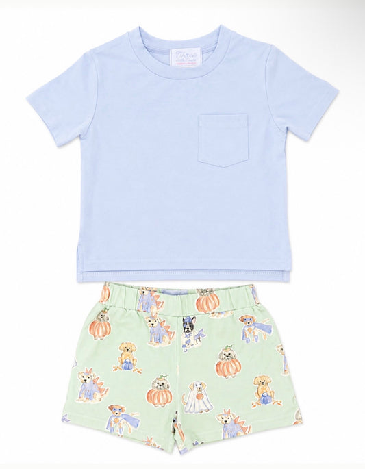 Covington Crewneck W/ Stafford Shorts- Trick or Treaters