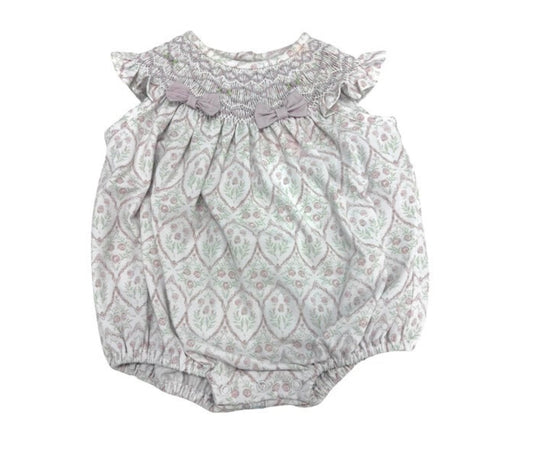 Spring Meadow Smocked Geo Bubble