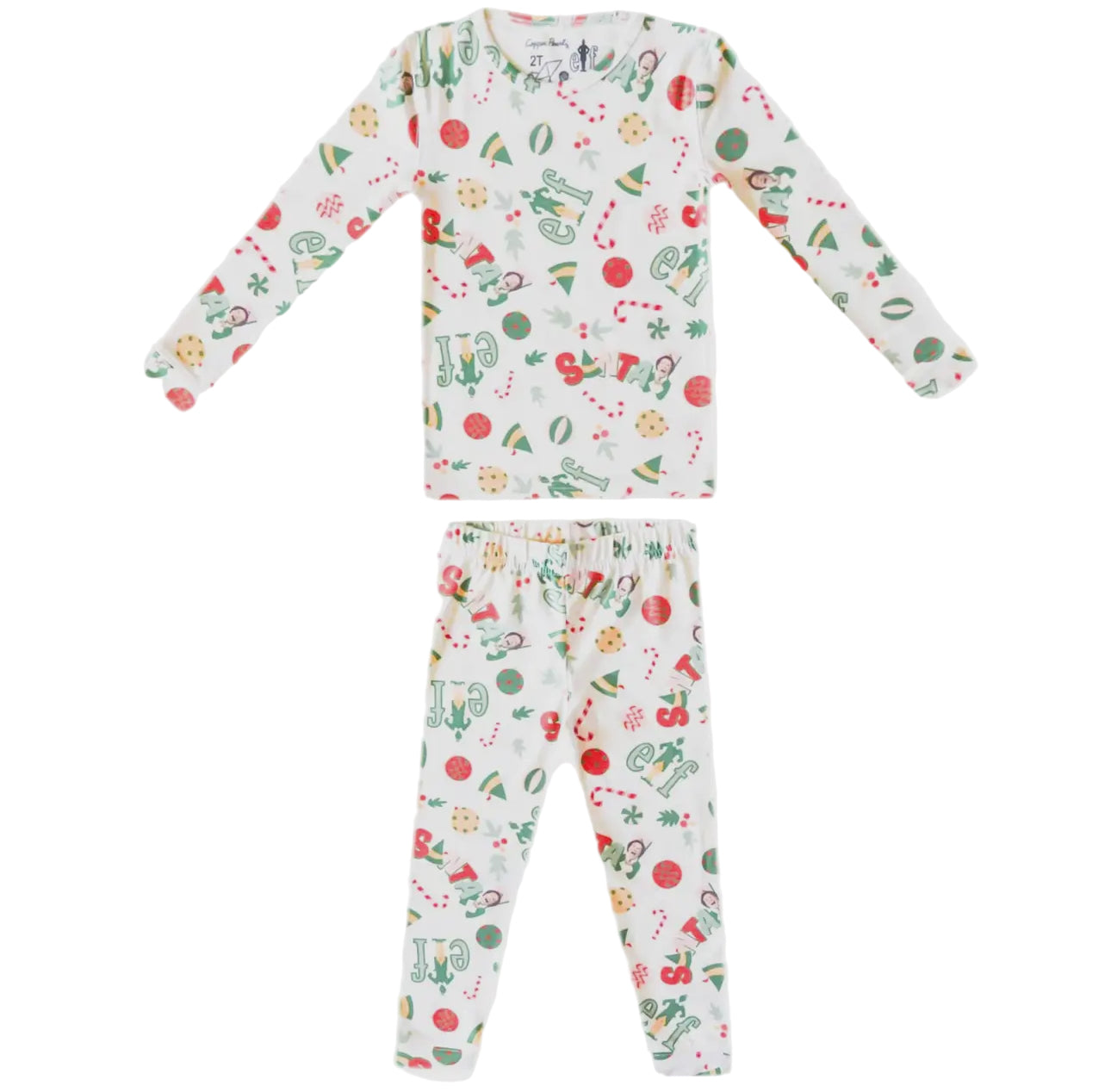 2pc Long Sleeve Pajama Set - Elf