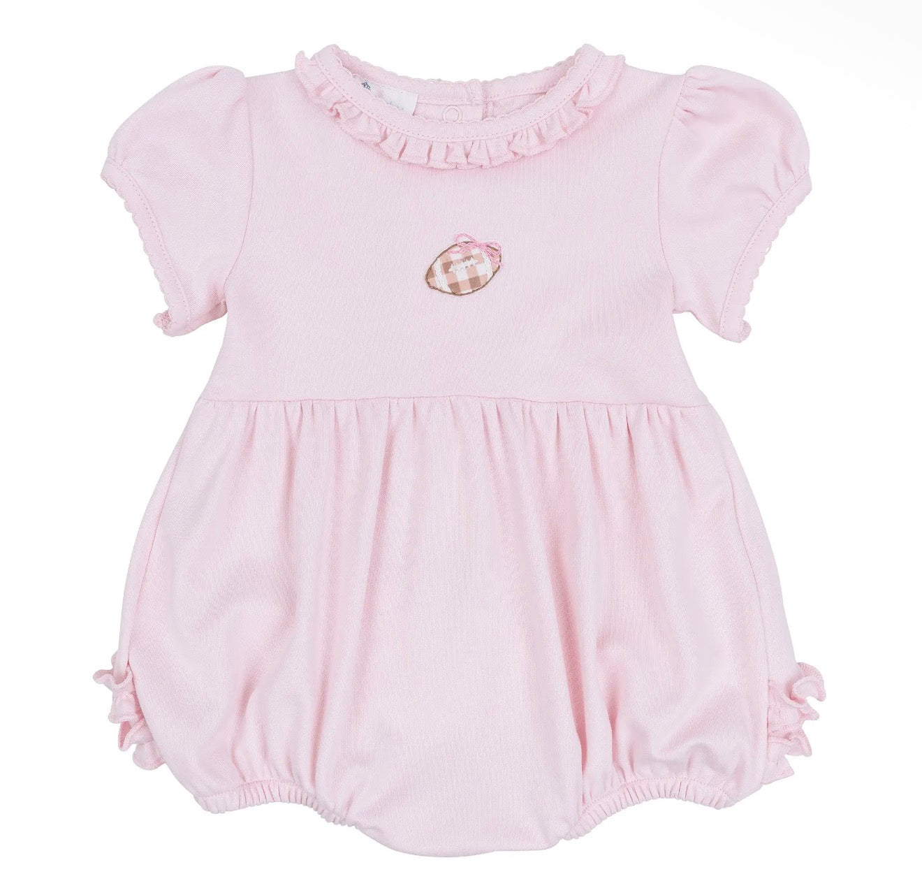 Tiny Tailgater Ruffle Bubble- pink