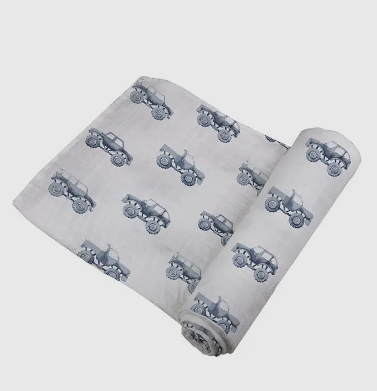 Monster Trucks Cotton Swaddle