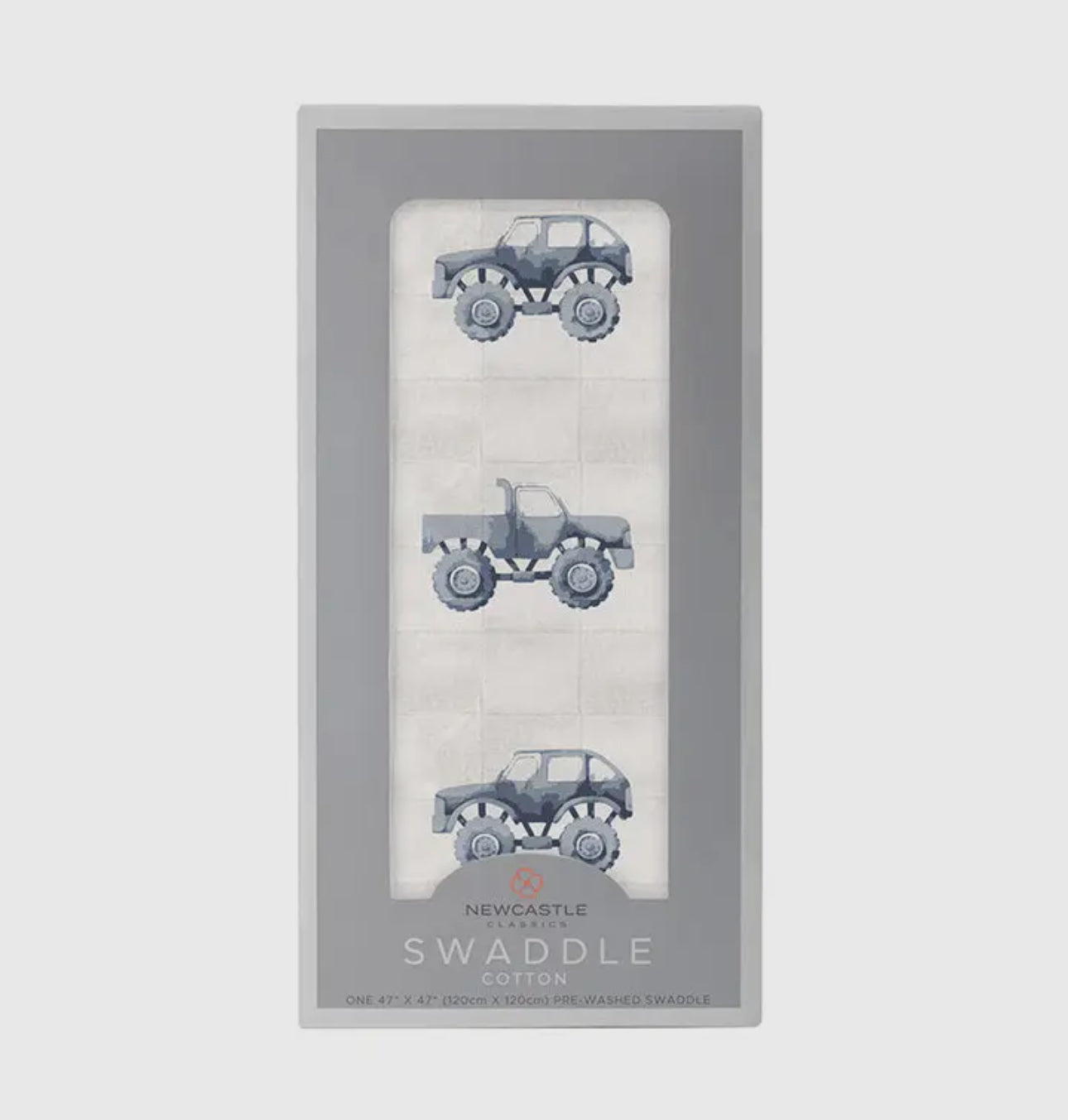 Monster Trucks Cotton Swaddle