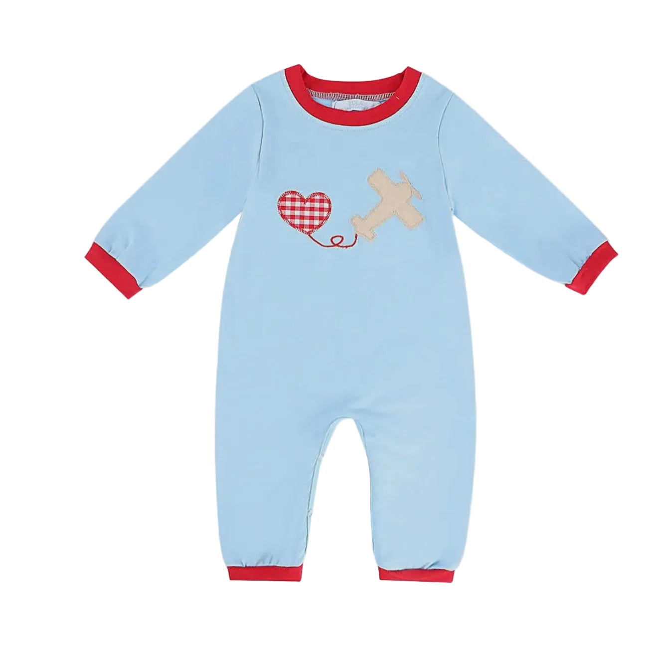 Valentine Airplane Romper