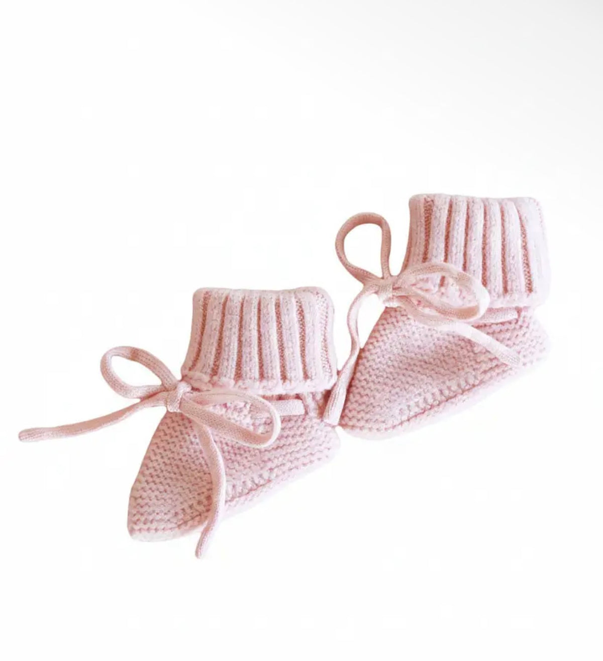 Knit Baby Booties
