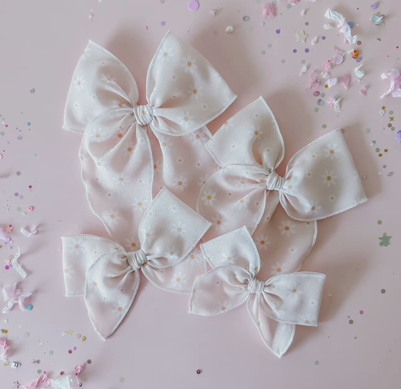 Boho Dasies Bow