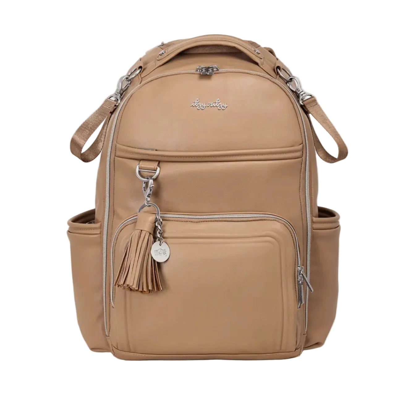 Boss Plus Large Diaper Bag Backpack- Chai Latte