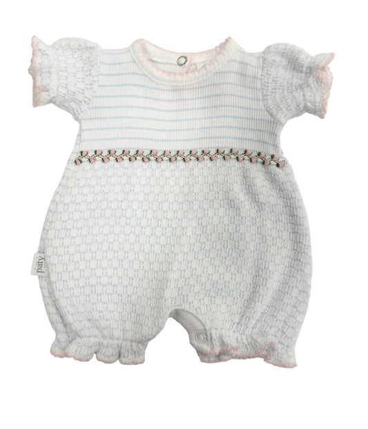 Knit Floral Bubble