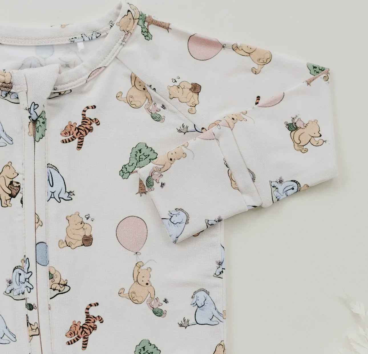 Pooh Bamboo Zip Romper