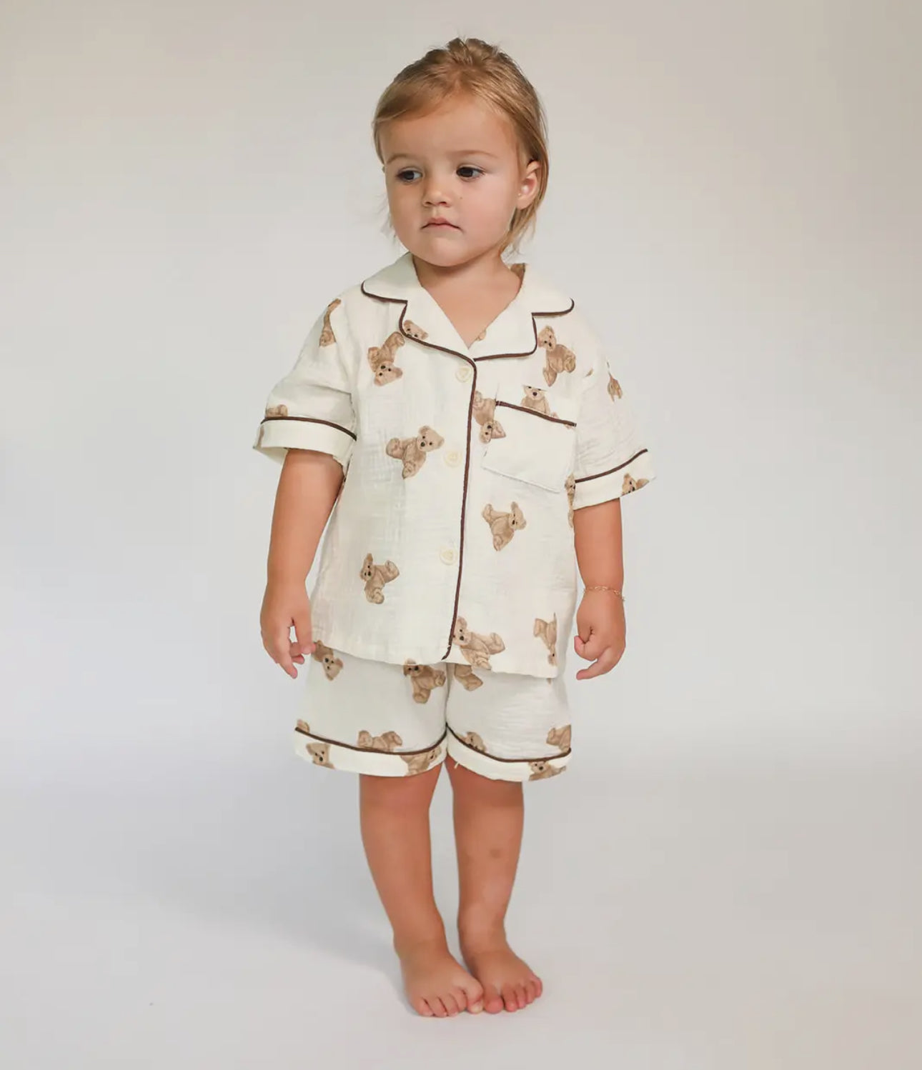 Teddy PJ Short Set