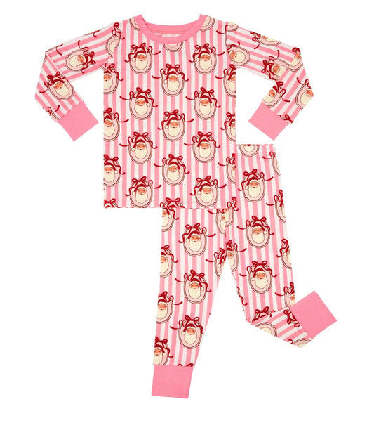 Pink Santa Claus Lane Two Piece Set