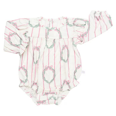 Pink Wreath Bamboo Bubble
