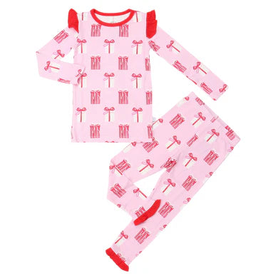 Red and Pink Presents Loungewear Set