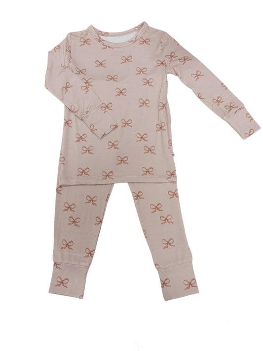 Bows | Bamboo Two Piece Pajamas