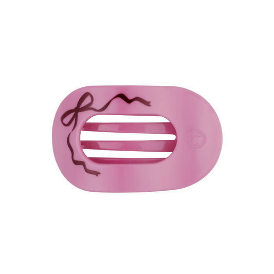 Just Add a Bow Flat Round Hair
Clip