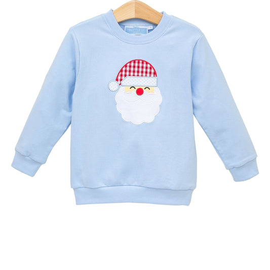 Boys Santa French Terry Pullover