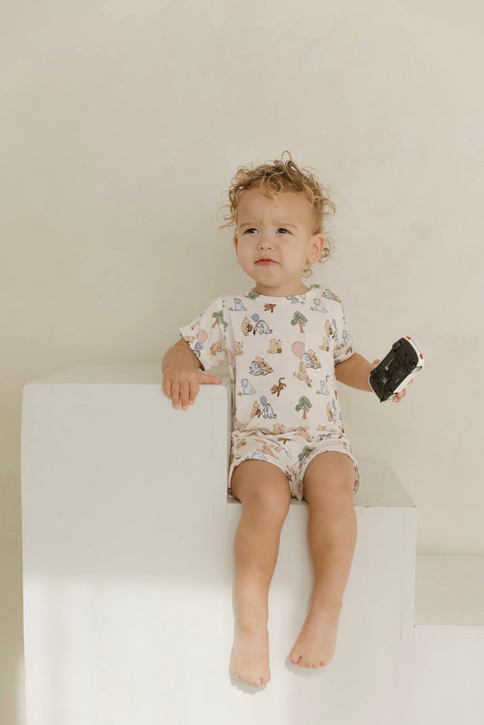 Classic Pooh | Bamboo Romper