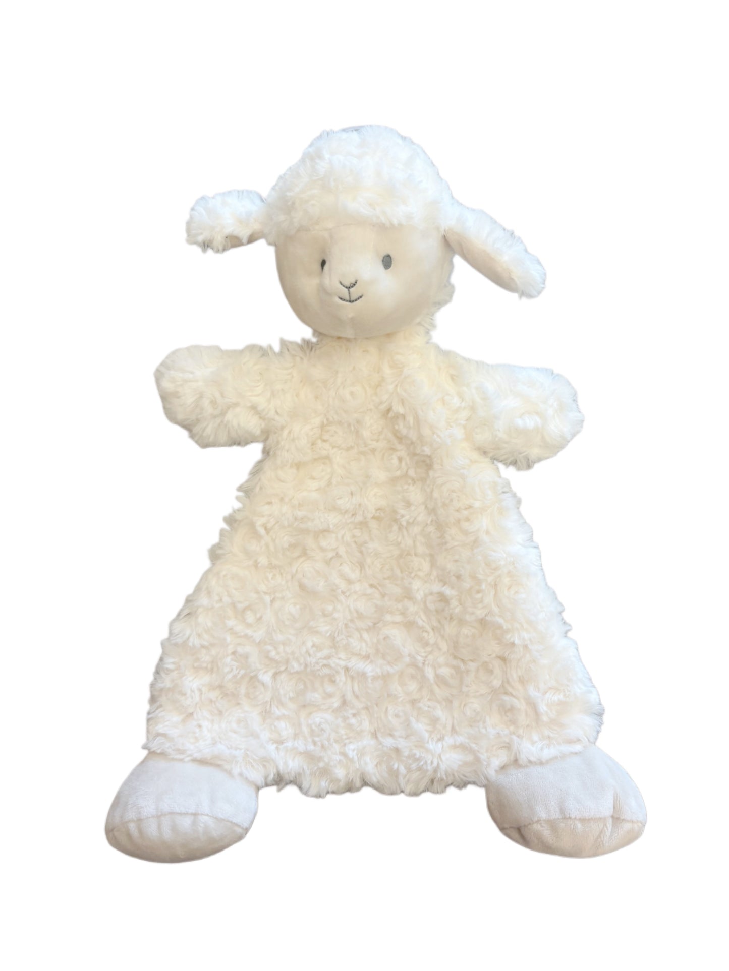 Dolly Lamb Rattle Blankie