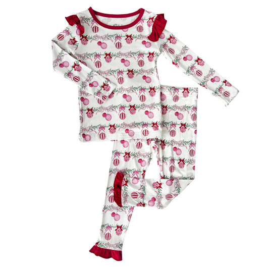 Girls Ornaments Loungewear Set