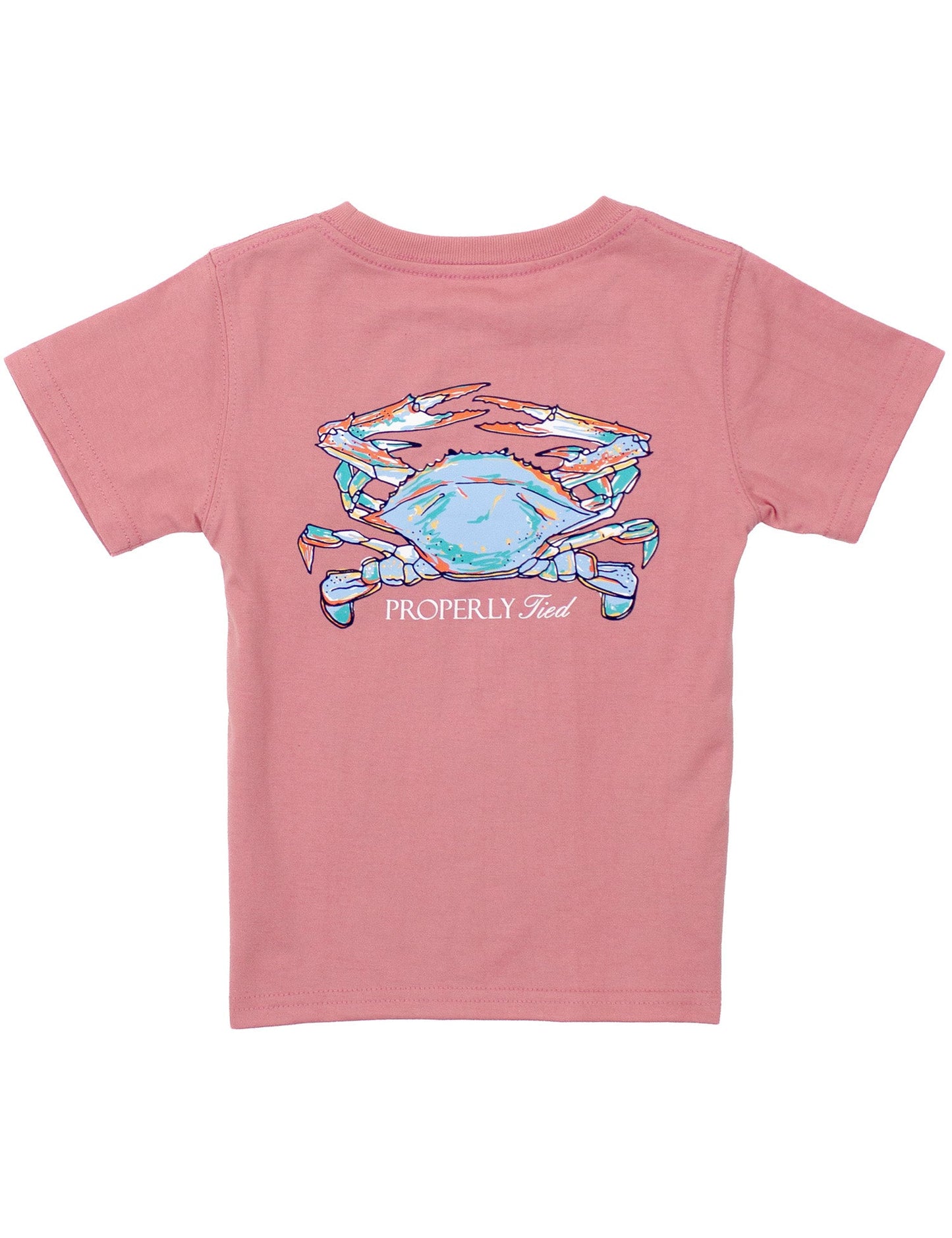 Boys Claws Salmon Tee