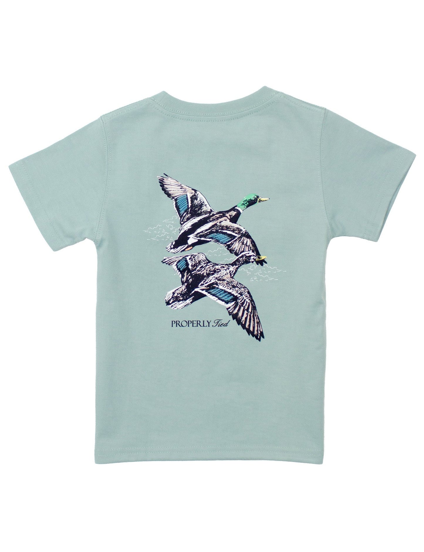 Boys Migration Marine Mist Tee