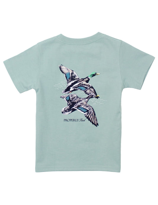 Boys Migration Marine Mist Tee