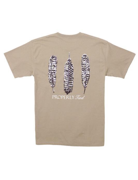 Boys Triple Feather Sand Tee