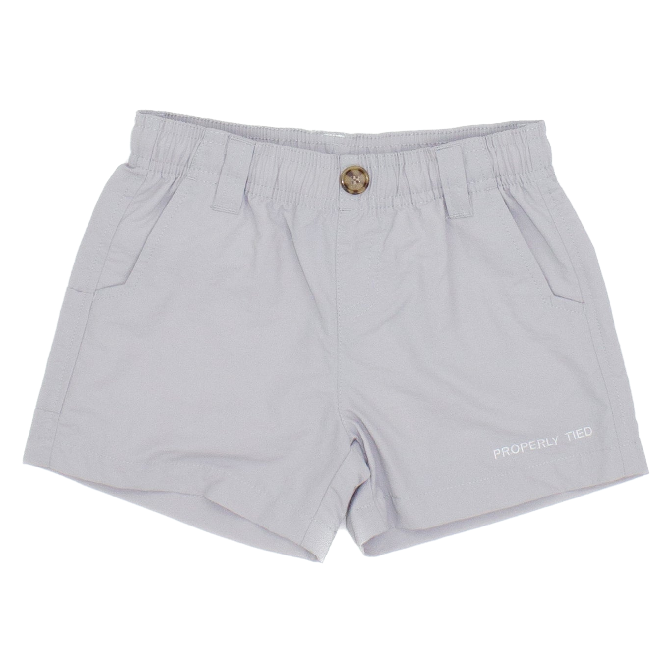 Boys Mallard Short Light Grey