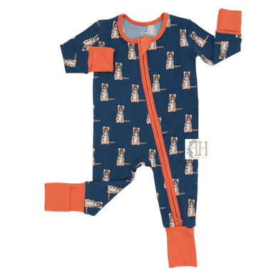 Tiger Zipper Romper