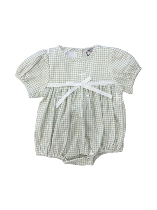 Girls Embroidered Crosses Bubble