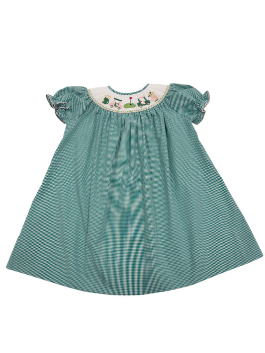 Golf Smocked Bishop Dress