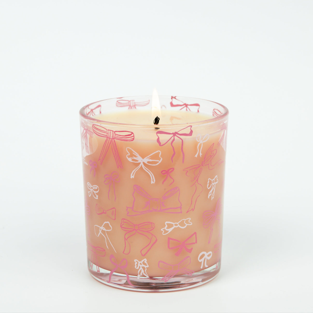 Sweet Grace Pink Bow Candle #072