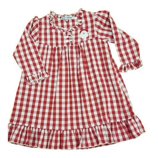 Santa Gingham Gown