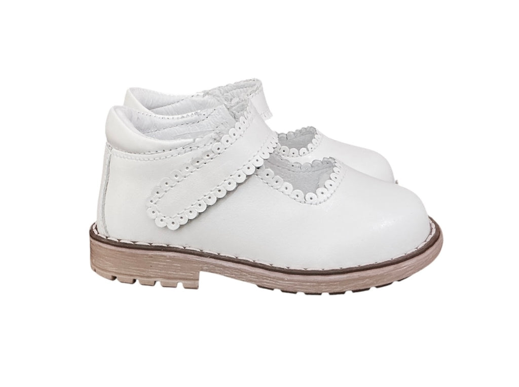 Sophia toddler shoe in white