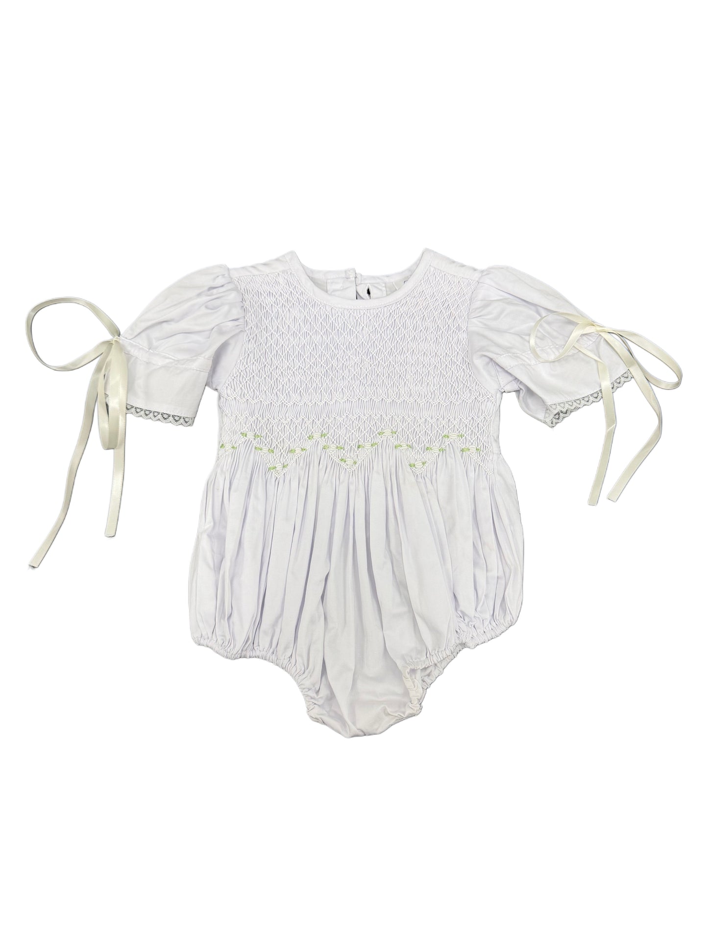 White Smocked Heirloom Bubble