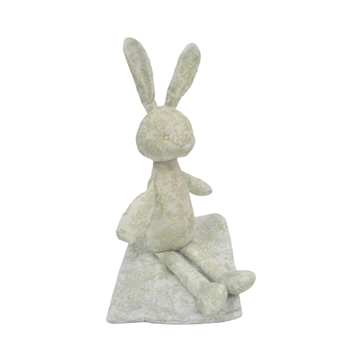 BUN BUN - BUNNY TOILE GREEN