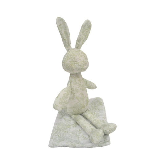 BUN BUN - BUNNY TOILE GREEN
