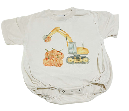 Pumpkin Excavator Bubble