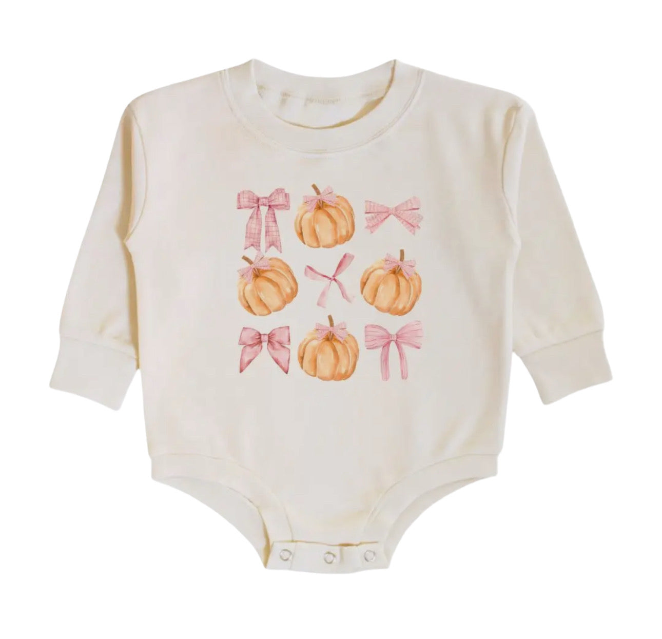 Coquette Pumpkin Long Sleeve Bubble