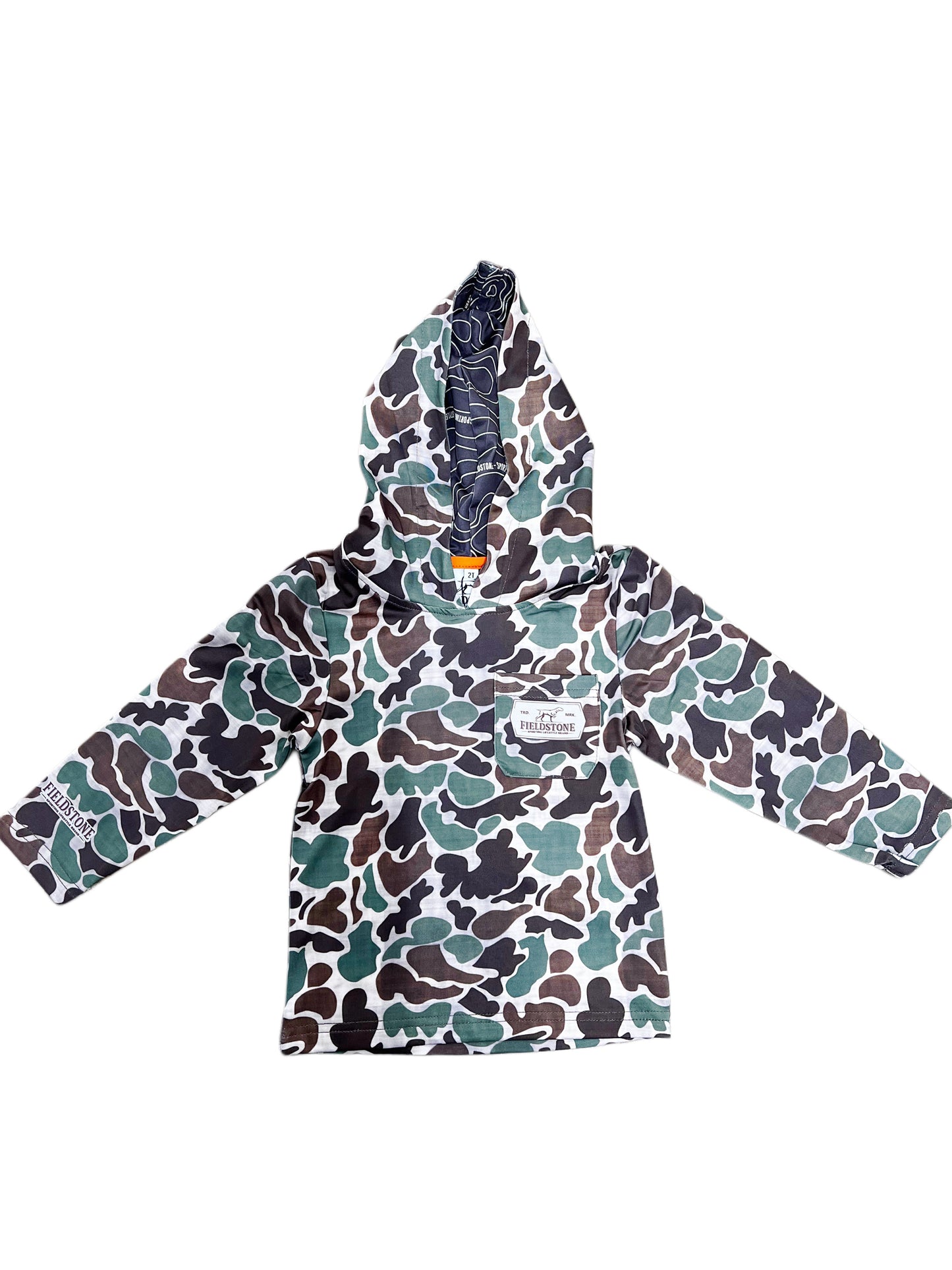 Dry-fit Camo Light Weight Hoodie