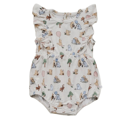 Pooh Bamboo Ruffle Romper