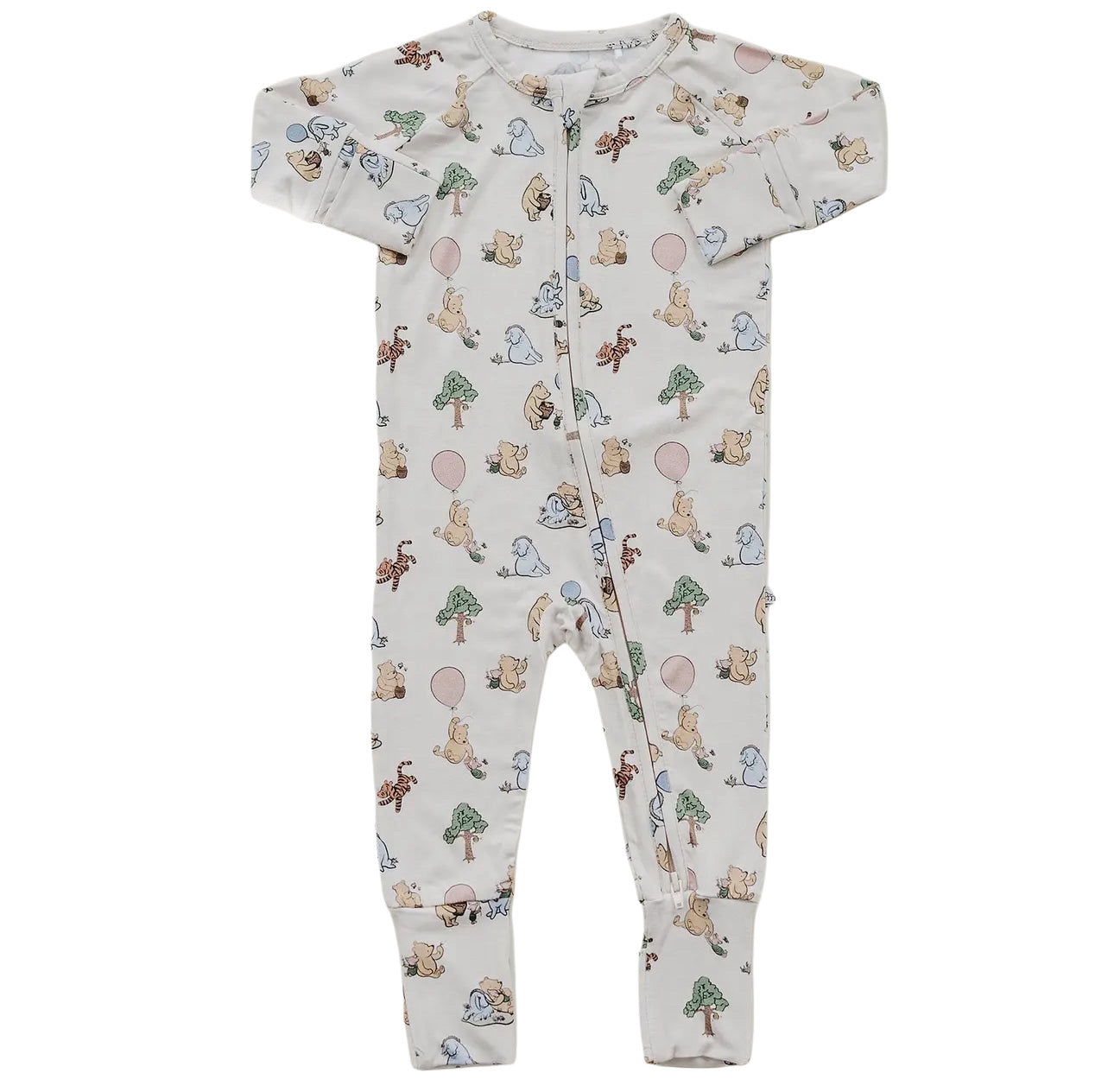 Pooh Bamboo Zip Romper