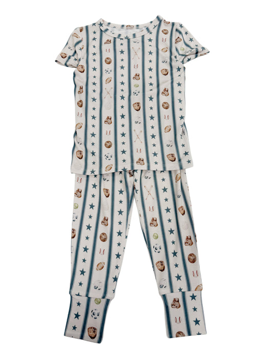 Little All-Stars Two Piece Pajamas