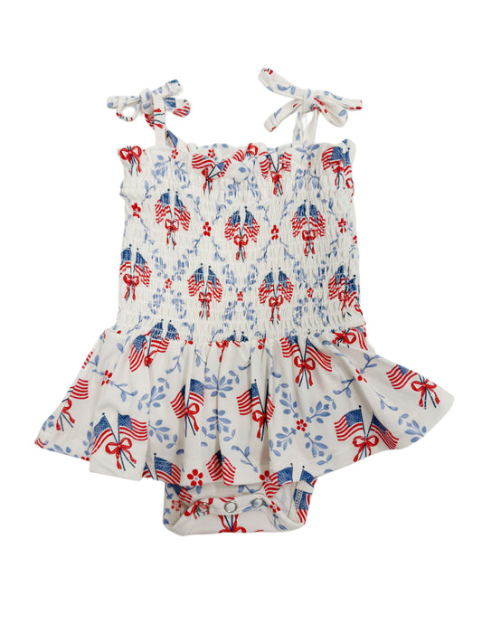 America's Sweetheart Smocked Dress